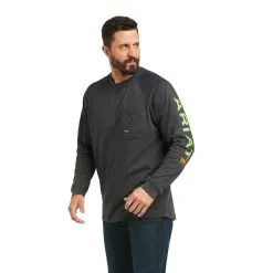 Men's Ariat Rebar Cotton Strong Graphic T-Shirt #10037642