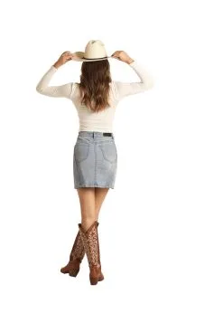 PANHANDLE Women's Rock & Roll Cowgirl High Rise Skirt #69H3701 -Men's Plaid Shirt Sales f652b2c5de244e927794374259583c8f