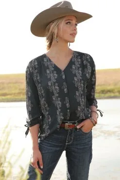 Women's Cruel Girl Button Down Blouse #CTW7421001