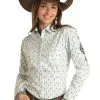 PANHANDLE Women's Rough Stock Snap Front Shirt #RSWSOSR0EB -Men's Plaid Shirt Sales f84d096cc88ddc45e58760b3eac60085