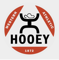 Hooey Western Athletic Sticker #ST1009RDBK