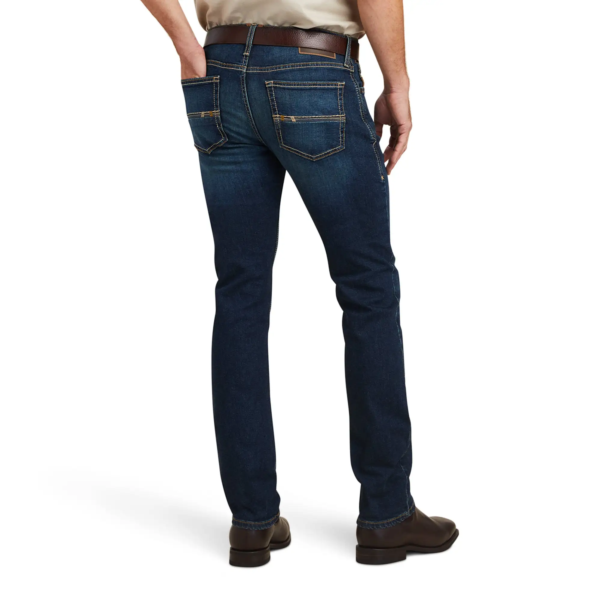 Men's Ariat M8 Modern TekStretch Brawley Slim Leg Jean #10041091 4 Men's Ariat M8 Modern TekStretch Brawley Slim Leg Jean #10041091 - Image 2