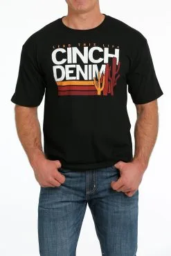 Men's Cinch Cactus Logo T-Shirt #MTT1690551 -Men's Plaid Shirt Sales fad9e82e01a31f4c2eb2428f4dda2521