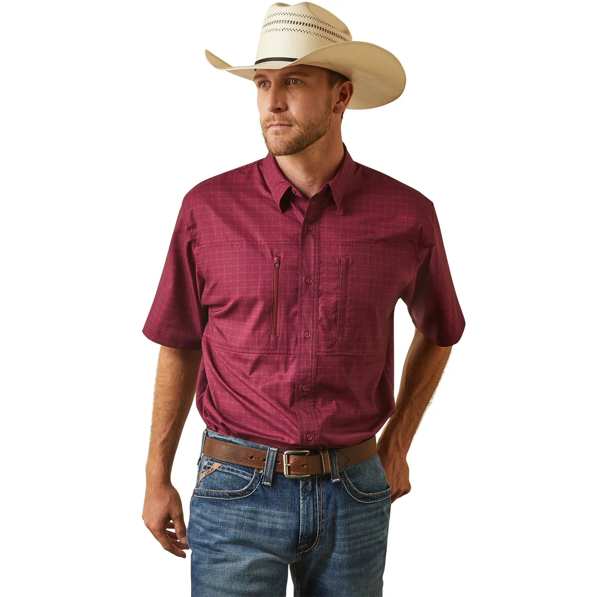 Men's Ariat VentTEK Classic Fit Button Down Shirt #10043513 3 Men's Ariat VentTEK Classic Fit Button Down Shirt #10043513