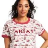 Women's Ariat Yuma Ringer T-Shirt #10039531-C -Men's Plaid Shirt Sales fbc35fcce7554df193a7e303a25831f3