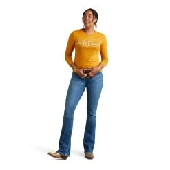 Women's Ariat Serape Logo T-Shirt #10042784 -Men's Plaid Shirt Sales fbe2a4918dbc6885d78ef44ca3c6f2a7