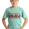 PANHANDLE Boy's Rock & Roll Cowboy Dale Brisby T-Shirt #RRBT21RZME -Men's Plaid Shirt Sales fc99109dd674cf297a2ed46a6e2882d8