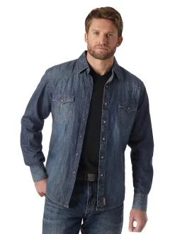 VF Men's Wrangler Retro Snap Front Shirt #MVR458D