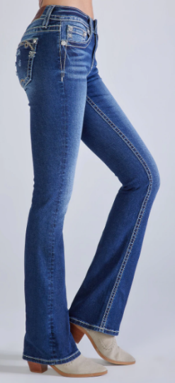 Women's Miss Me Rodeo Queen Bootcut Jean #M3863B -Men's Plaid Shirt Sales feeb3af6b43759822bbf8be5fbb66fd3