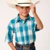 Roper Apparel Boy's Roper Snap Front Shirt #03-031-0278-4046