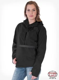 ONLINE SPECIAL Women's Cowgirl Tuff Pullover Jacket #H00603-BLK