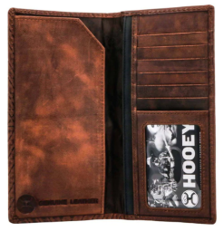Men's Hooey Austin Rodeo Wallet #HW005-BR -Men's Plaid Shirt Sales hw005 br3