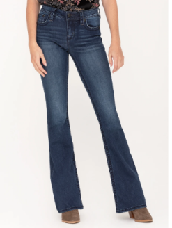 Women's Miss Me Waterfall Flare Jean #M3444F17 -Men's Plaid Shirt Sales m3444f17 3