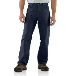Men's Carhartt Canvas Work Dungaree Pant #B151NVY