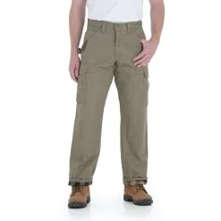Men's Wrangler Riggs Workwear Lined Ranger Pant #3W065BR (Big And Tall)