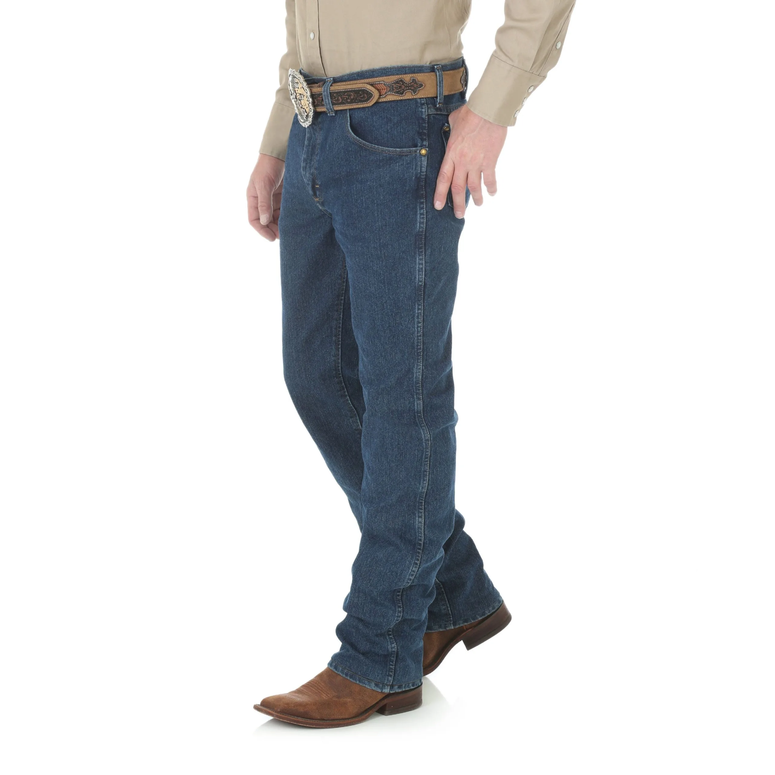 Men's Wrangler Premium Performance Advanced Comfort Cowboy Cut Slim Fit Jean #36MACMS 5 Men's Wrangler Premium Performance Advanced Comfort Cowboy Cut Slim Fit Jean #36MACMS - Image 3