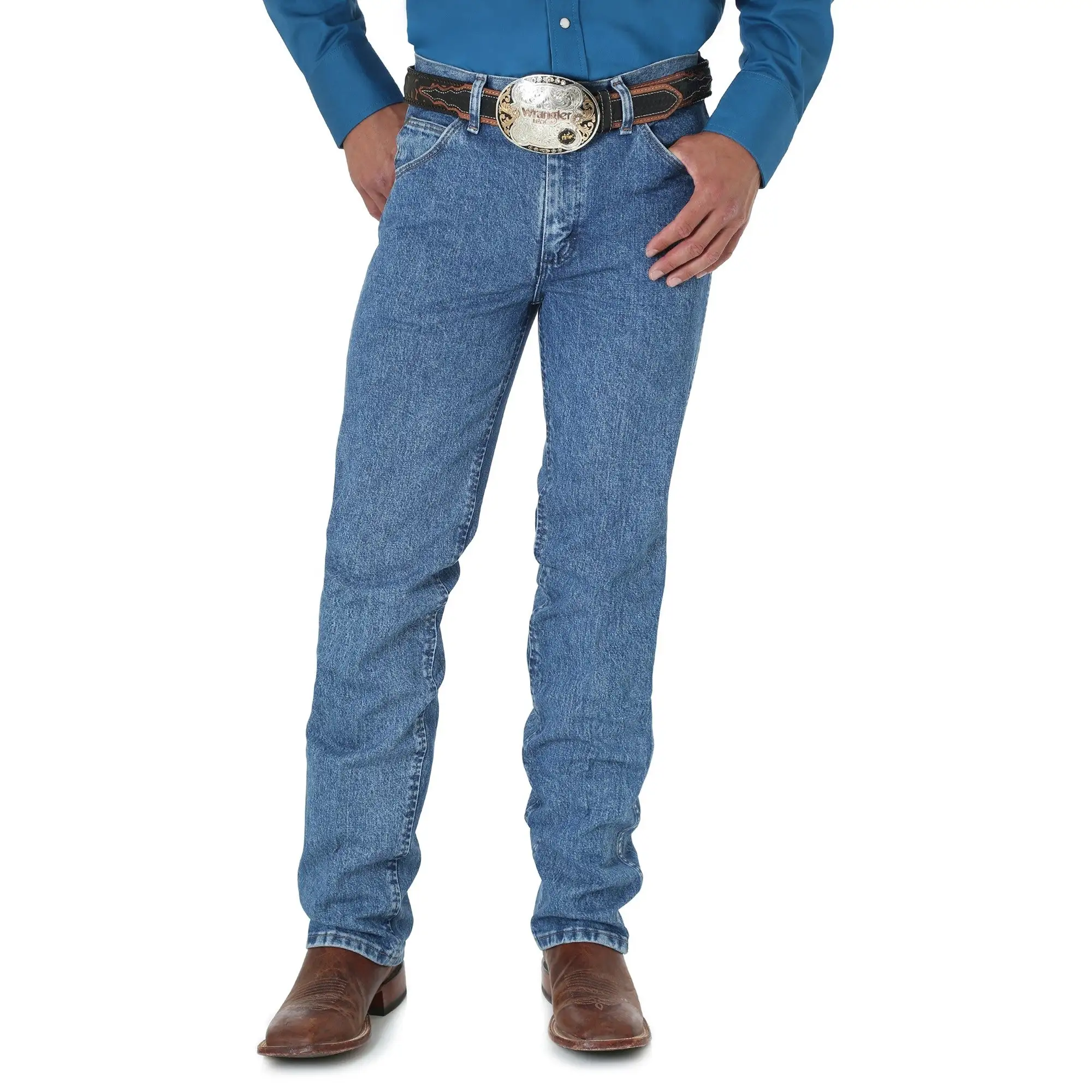Men's Wrangler Premium Performance Cowboy Cut Slim Fit Jean #36MWZSW 3 Men's Wrangler Premium Performance Cowboy Cut Slim Fit Jean #36MWZSW