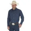 Men's Wrangler Authentic Cowboy Cut Snap Front Work Shirt #70127MW -Men's Plaid Shirt Sales ww re 70127MW hr 1