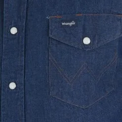 Men's Wrangler Authentic Cowboy Cut Snap Front Work Shirt #MS3127BX (Big And Tall) -Men's Plaid Shirt Sales ww re MS3127B hr 2 70dffdc6 abb2 4495 9334 8fdfad12d440 1